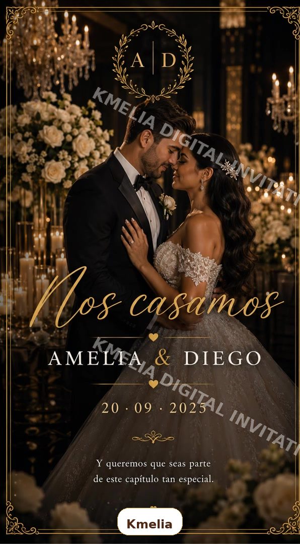 Bodas B113 - Black Tie Grand Ballroom Magazine Collection