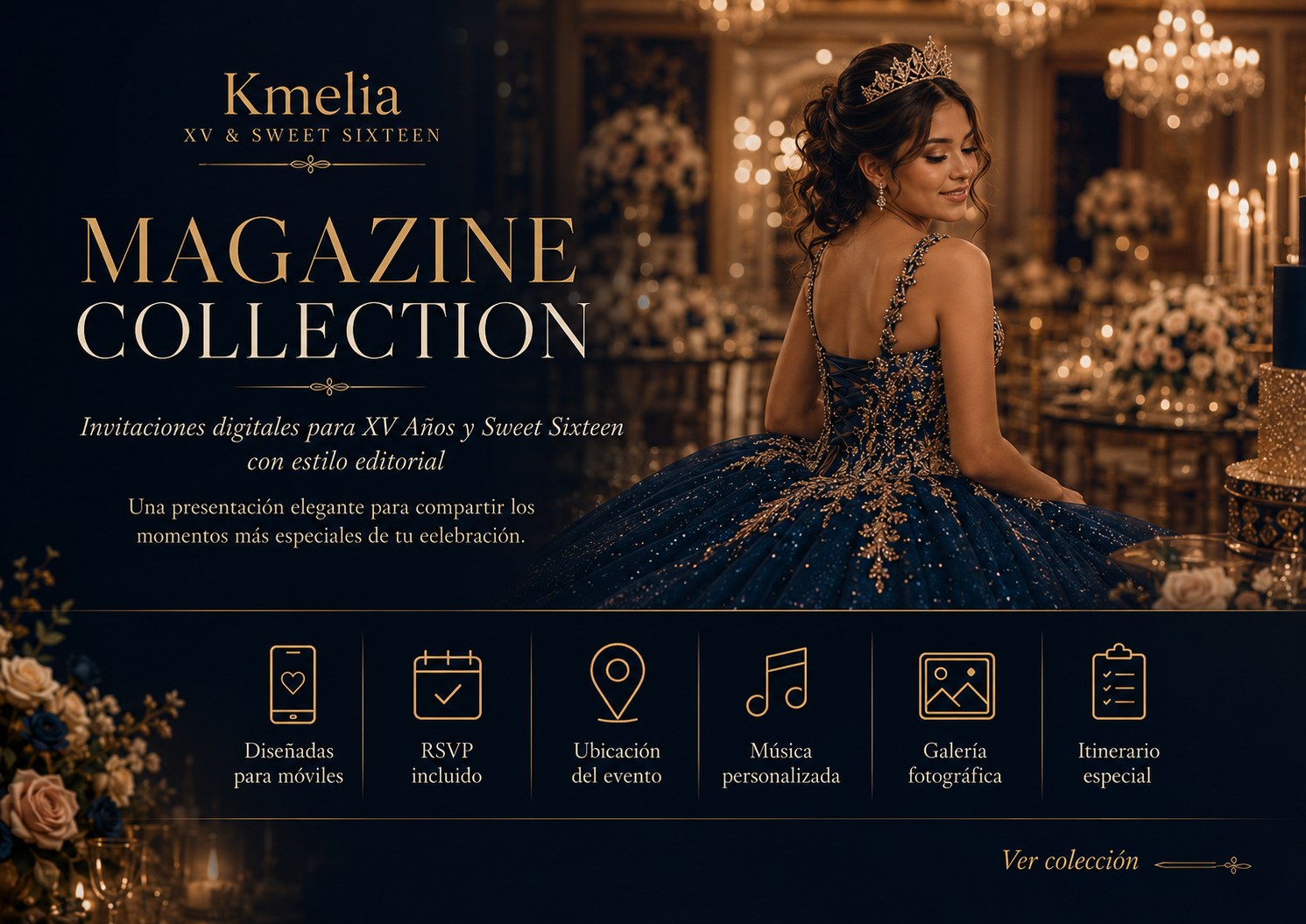 Magazine Collection de XV Años y Sweet Sixteen de Kmelia