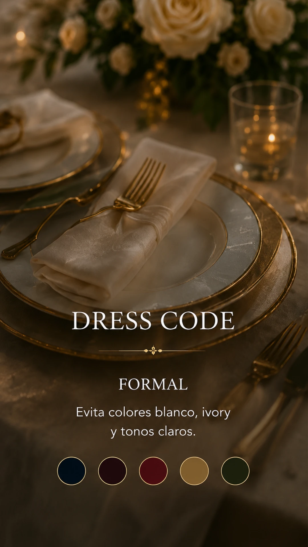 Dress code formal