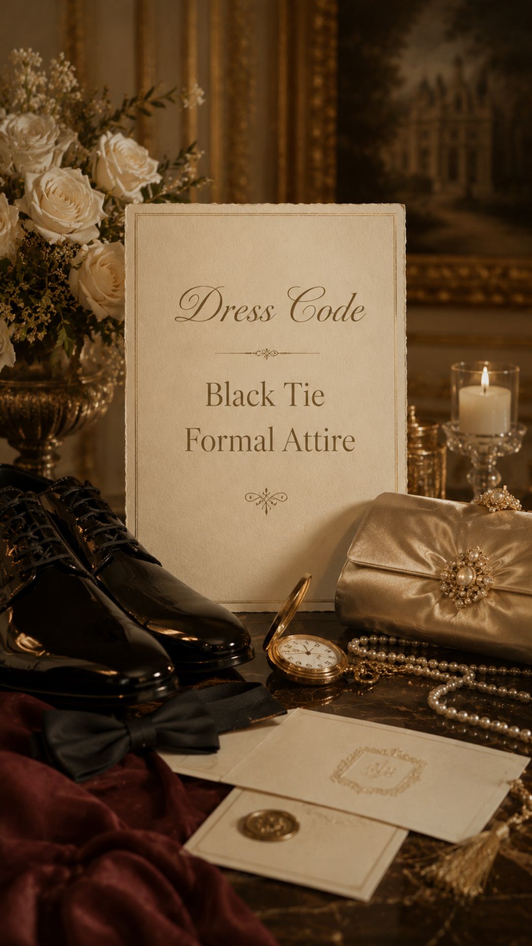 Dress Code: Black Tie Formal Attire