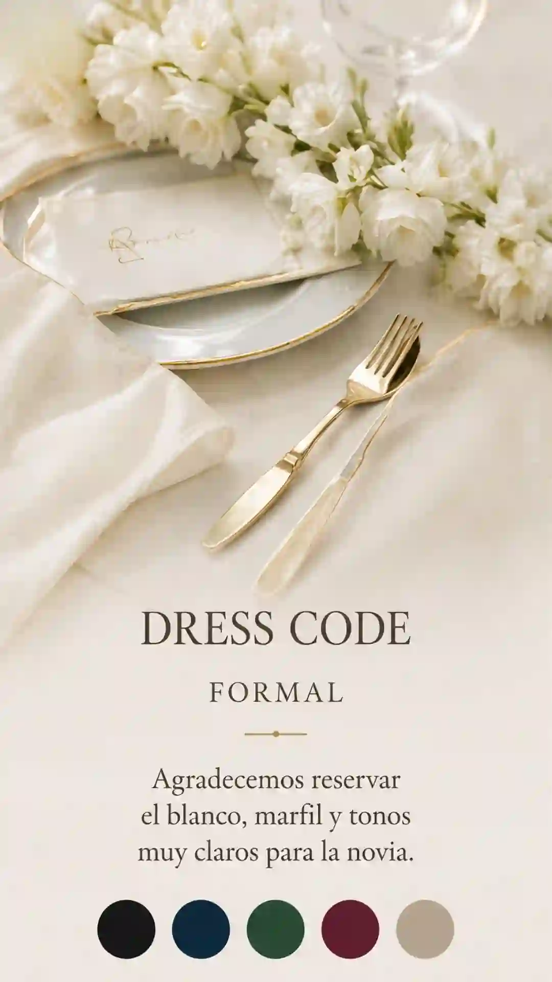 Dress code formal